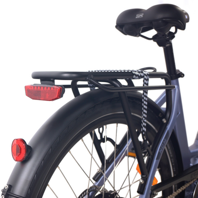 Image of NCM T3S Step-Thru Trekking E-Bike, 250W, 48V 12Ah 576Wh Battery, Hydraulic Brake [Matt Black 28"]