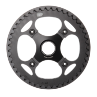Image of Middle Motor Chainring  Black (Paris Max)