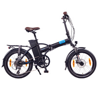 Image of NCM London+ Folding E-Bike, 250W, 36V 19Ah 684Wh Battery [Black 20]
