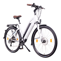 Image of NCM Milano Plus Trekking E-Bike, City-Bike, 250W-500W, 48V 16Ah 768Wh Battery [White 28]