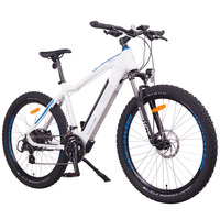 Image of NCM M3 Electric Mountain Bike, E-Bike, 500W, E-MTB, 48V 12Ah, 576Wh Battery [White 27.5"]