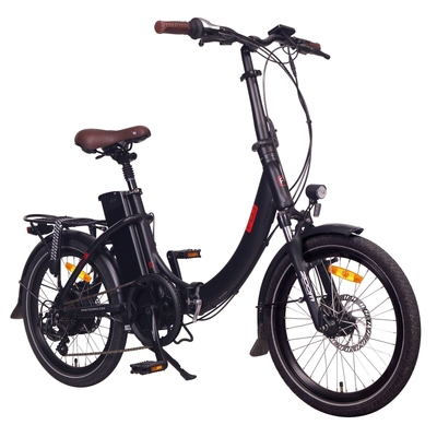 Image of FOO F1 Folding Electric Bike, 300W, 48V 13Ah, 624WH Battery [Matt Black 20]