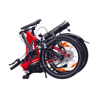 Image of NCM Paris Max N8R Folding E-Bike, 36V 14Ah 540Wh Battery [Gloss Red 20]