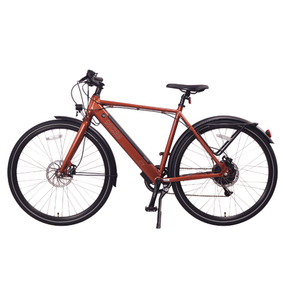Image of NCM C7 City E-Bike, 250W-350W, 36V 14Ah 504Wh Battery [Medium - Brick Red]