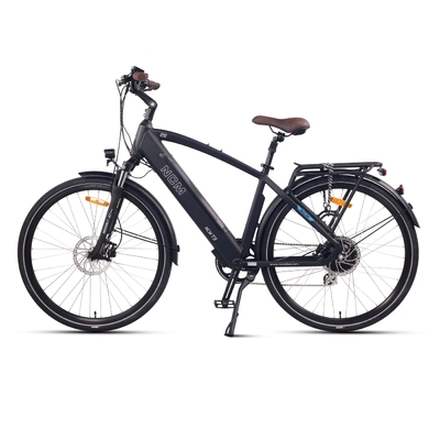 Image of NCM T3 Trekking E-Bike, 250W-500W, 48V 12Ah 576Wh Battery, Hydraulic Brake [Black 28"]