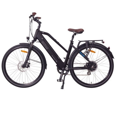 Image of NCM T3S Step-Thru Trekking E-Bike, 250W, 48V 12Ah 576Wh Battery, Hydraulic Brake [Matt Black 28"]