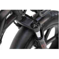 Image of ET.Cycle F1000 Folding E-Bike, 250W-750W, 48V 21Ah, 1008Wh, Hydraulic Brakes [Matt Black 20"]