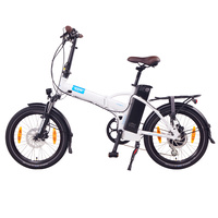 Image of NCM London+ Folding E-Bike, 250W-350W, 36V 19Ah 684Wh Battery [White 20]