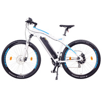 Image of NCM Moscow Plus Electric Mountain Bike, E-Bike, 250W-500W, E-MTB, 48V 16Ah 768Wh Battery [White 27.5]