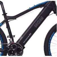 Image of NCM M3 Electric Mountain Bike, 250W E-MTB, 48V 12Ah, 576Wh Battery, Hydraulic Brakes [White 27.5"]