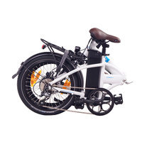 Image of NCM London+ Folding E-Bike, 250W-350W, 36V 19Ah 684Wh Battery [White 20]