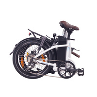 Image of NCM Paris+ Folding E-Bike, 250W, 36V 19Ah 684Wh Battery [White 20"]