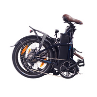 Image of NCM Paris Folding E-Bike, 250W, 36V 15Ah 540Wh Battery [Dark Blue 20"]