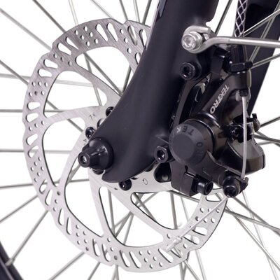 Image of FOO F1 Folding Electric Bike, 300W, 48V 13Ah, 624WH Battery [Matt Black 20]