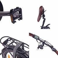Image of NCM Paris Folding E-Bike 250W 36V 15Ah 540Wh Battery [Silver 20"]