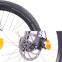 Image of NCM Prague Electric Mountain Bike, E-Bike, E-MTB, 250W, 36V 13Ah 468Wh Battery [Black 27.5]