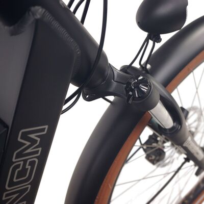 Image of NCM Cru7s Step Thru Cruiser Electric Bike, 250W, 48V 19Ah 912Wh Battery [Matt Black]