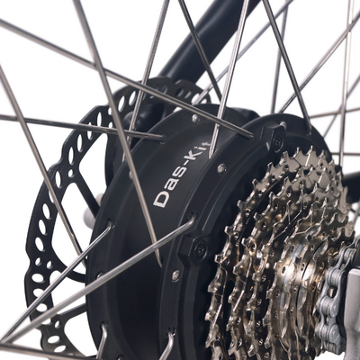 Image of NCM T7s Step Thru Trekking E-Bike, 250W, 48V 19Ah 912Wh Battery [Matt Black 26"]