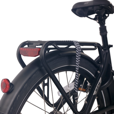 Image of NCM T7s Step Thru Trekking E-Bike, 250W, 48V 19Ah 912Wh Battery [Matt Black 26"]