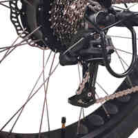 Image of ET.Cycle T720 Step-Thru Fat Trekking E-Bike, 250W-750W, 48V 15Ah 720Wh Battery [Matt White 26"]
