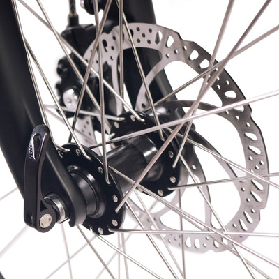 Image of NCM T3S Step-Thru Trekking E-Bike, 250W-500W, 48V 12Ah 576Wh Battery, Hydraulic Brake [Sand 26"]