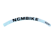 NCM Bikes rim sticker 26 inch Prague [White]