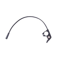 Throttle lever with cable DAS-KIT T6-30 Black