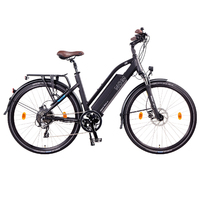 NCM Milano Plus Trekking E-Bike, City-Bike, 250W, 48V 16Ah 768Wh Battery [Black 28]