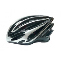 HELMET Profile, Double In-mould, Full retention ring for greater comfort, Dial Fit System, Small/Medium (54-58cm) Silver/Black