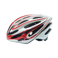 HELMET Profile, Double In-mould, Full retention ring for greater comfort, Dial Fit System, Small/Medium (54-58cm) Red/White