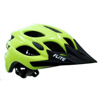 HELMET Flite, Inmould MTB Trail, Medium (55-59cm) GLOSS FLURO LIME