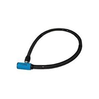 Lock with Blue Highlights, Cable 20mm x 1000mm, key lock, LUMA No1 lock brand in Spain (No Mounting Bracket)