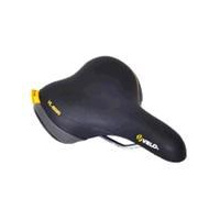 SADDLE Velo Plush, 260mm x 190mm, Boing, Support & comfortable saddle, upright, relaxed riding, Weight: 447g