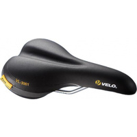 SADDLE Velo Plush, 269mm x 163mm, Double Density Comfort, inclined riding, Weight: 405g