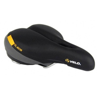 Saddle, Velo Plush, Relaxed, Wide and comfortable 538g, 239mm x 187mm