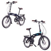 EASYBIKE Folding Electric Bike, 250W 36V 8Ah 288Wh Battery