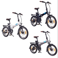 NCM London Folding E-Bike, 250W, 36V 15Ah 540Wh Battery