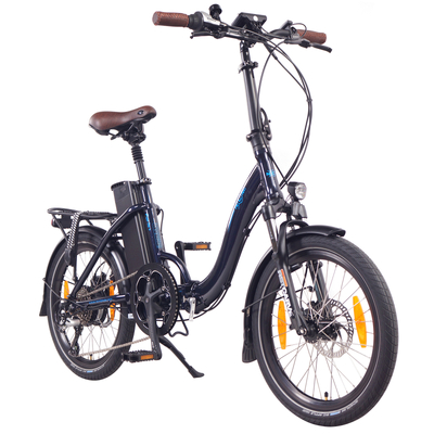 NCM Paris+ Folding E-Bike, 250W, 36V 19Ah 684Wh Battery, Size 20"