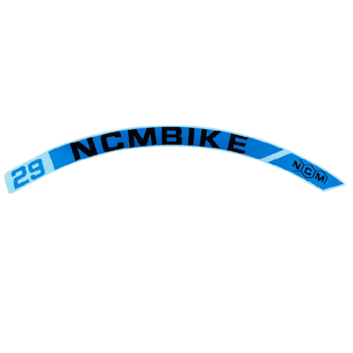 NCM Bikes rim sticker 29 inch Moscow [Blue]