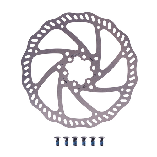 Disc Brake Rotor TR160-7 Silver