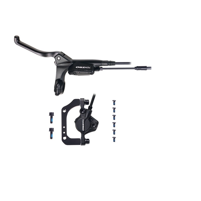 Left-Rear Hydraulic Disc E-Brake Lever kit,  1300mm, 180mm disc Moscow Plus 27.5, Aspen Plus