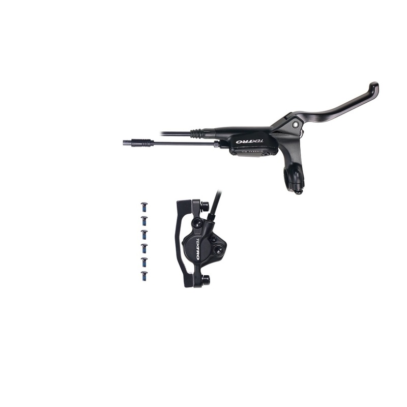 Right-Front Hydraulic Disc E-Brake Lever kit, 800mm, 180mm disc. Moscow Plus 26", 27.5" Aspen +