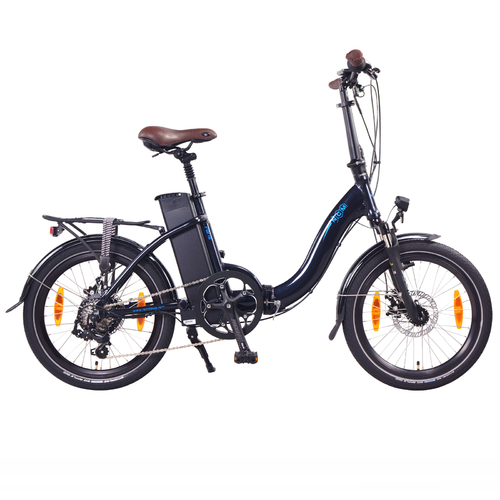 NCM Paris Folding E-Bike, 250W, 36V 15Ah 540Wh Battery [Dark Blue 20"] 