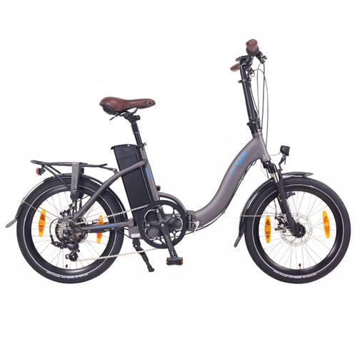 NCM Paris Folding E-Bike, 250W, 36V 15Ah 540Wh Battery, Size 20" [Volcano Black]