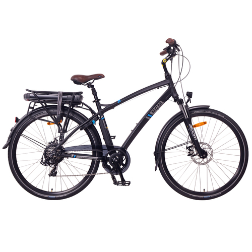 NCM Hamburg Trekking E-Bike, City-Bike, 250W, 36V 13Ah 468Wh Battery [Black - 28]