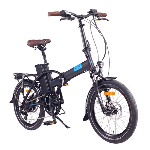 NCM London Folding E-Bike, 250W, 36V 15Ah 540Wh Battery [Matt Black 20"]
