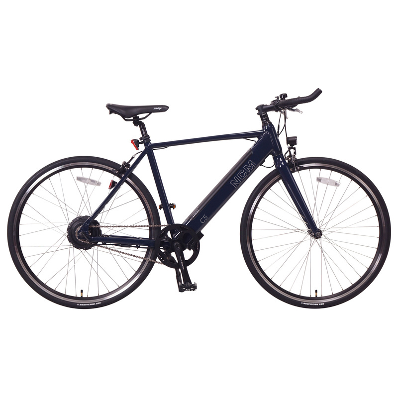 NCM C5 Trekking E-Bike, City-Bike 250W, 36V 12Ah 432Wh Battery [Blue - Medium]