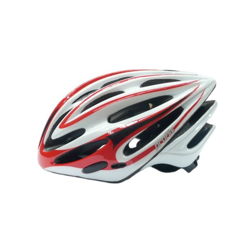 HELMET Profile, Double In-mould, Full retention ring for greater comfort, Dial Fit System, Small/Medium (54-58cm) Red/White