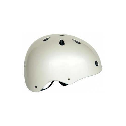 Helmet BMX Pearl White Med/LG 58-61cm