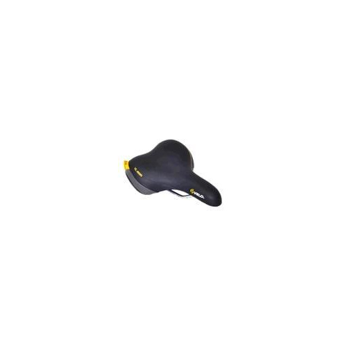 SADDLE Velo Plush, 260mm x 190mm, Boing, Support & comfortable saddle, upright, relaxed riding, Weight: 447g